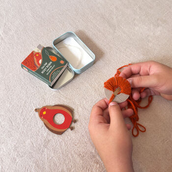 Make Your Own Pom Pom Robin Decoration Kit, 2 of 7