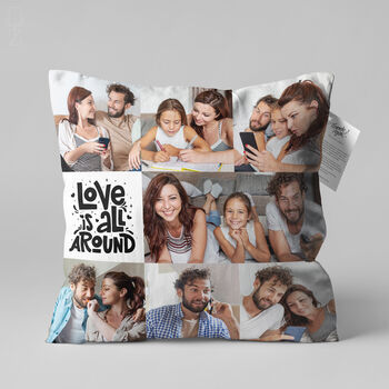 Personalised Cushion With Double Sided Photo Print, 9 of 12