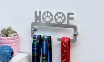 'Woof' Dog Lead Hanger/Holder/Hook, 4 of 5