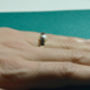 'Beautifully Simple' Handmade Pearl Silver Ring, thumbnail 7 of 9