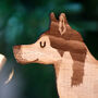 Persoanlised Husky Wooden Dog Christmas Decoration, thumbnail 8 of 10