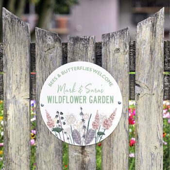 Personalised Wildflower Garden Sign, 3 of 6