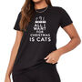 All I Want For Christmas Is Cats T Shirt, thumbnail 1 of 1