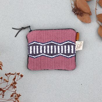 Handwoven Coin Purse Card Holder, 6 of 7