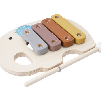 Wooden Eddie The Elephant Xylophone 18 Months +, 3 of 9