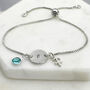 Silver Plated Sagittarius Zodiac Bracelet, thumbnail 4 of 7