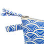 Ikigai Patterned Recycled Cotton Wash Bag, thumbnail 6 of 6