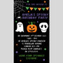 Personalised Halloween Digital Party Invitations, thumbnail 2 of 2