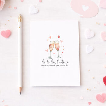 On Your Wedding Day Wedding Card, 2 of 2