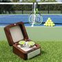 Personalised Tennis Ball Cufflinks, thumbnail 9 of 10