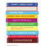 Personalised 'Wine Lovers Book Titles' Print, thumbnail 3 of 6