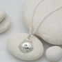 Clam Shell Necklace, Sterling Silver Or Gold Plated, thumbnail 5 of 11