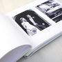 Personalised Typographic Wedding Photo Album, thumbnail 9 of 12