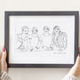 Personalised Family Sketch, thumbnail 10 of 12