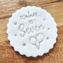 Personalised Happy Birthday Cake Embosser Stamp, thumbnail 5 of 5