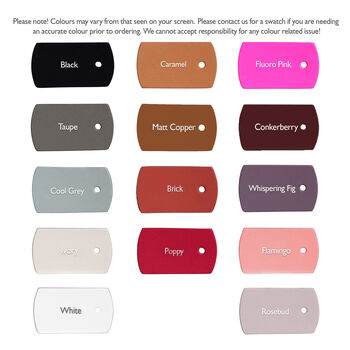 Recycled Leather Lever Arch Folder Wedding Plans Made In Over 25 Colours, 2 of 6