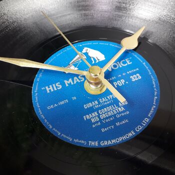 Record Clock Vinyl 10' Inch Music Lover, 7 of 8