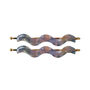 Set Of Two Wave Hair Clips, thumbnail 5 of 9