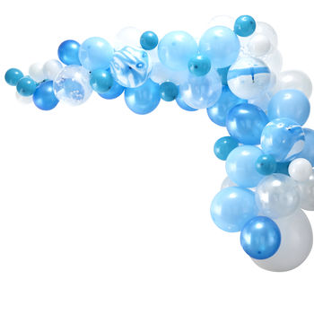 Blue Balloon Arch Kit Party Decoration Pack, 3 of 3