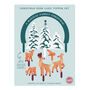 Metal Family Deer Christmas Cake Topper Set, thumbnail 3 of 4