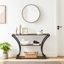 Console Table Entryway Table With Curved Frames, thumbnail 1 of 9