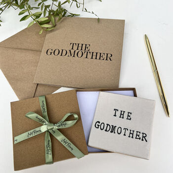 The Godfather/Godmother Ceramic Coaster, 10 of 10