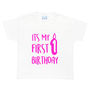'It's My 1st Birthday' Baby Grow Vest / T Shirt, thumbnail 2 of 10