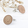 21st Birthday 2004 Or 2005 Penny Coin Cufflinks, thumbnail 2 of 9