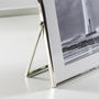 Silver Plated Easel Photo Frame, thumbnail 4 of 5