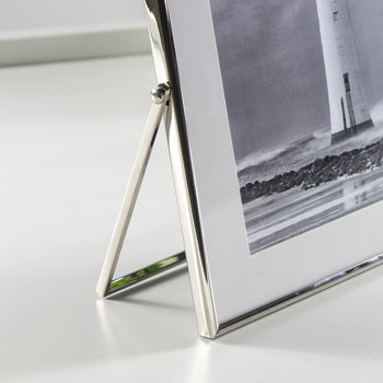 Silver Plated Easel Photo Frame, 4 of 5
