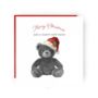 Merry Christmas Bear Christmas Card, thumbnail 1 of 4