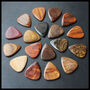 Father's Day Tray With 18 Exotic Timber Guitar Picks, thumbnail 5 of 10