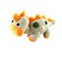 Dinosaur Rattle Steggi Teal, thumbnail 2 of 3