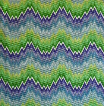 Bargello Waves Tapestry Kit With 100% British Wool, 3 of 4