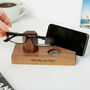 Personalised Bedside Glasses And Phone Stand, thumbnail 1 of 9