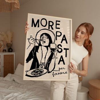 More Pasta Kitchen Print, 3 of 6