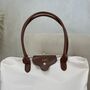Personalised Nylon Embossed Cambridge Tote Shoulder Bag, thumbnail 5 of 5