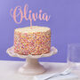 Personalised Acrylic Cake Topper, thumbnail 1 of 10