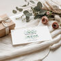 Personalised Money Envelope For Wedding Gift Pale Eucalyptus, thumbnail 1 of 3