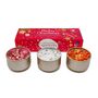 Christmas Scented Candle Trio Gift – Luxury Festive Candle Set, thumbnail 1 of 2