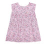 Girls Pink Cosmic Cotton Spring Summer Pyjama Short Set, thumbnail 4 of 8