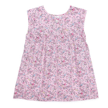 Girls Pink Cosmic Cotton Spring Summer Pyjama Short Set, 4 of 8