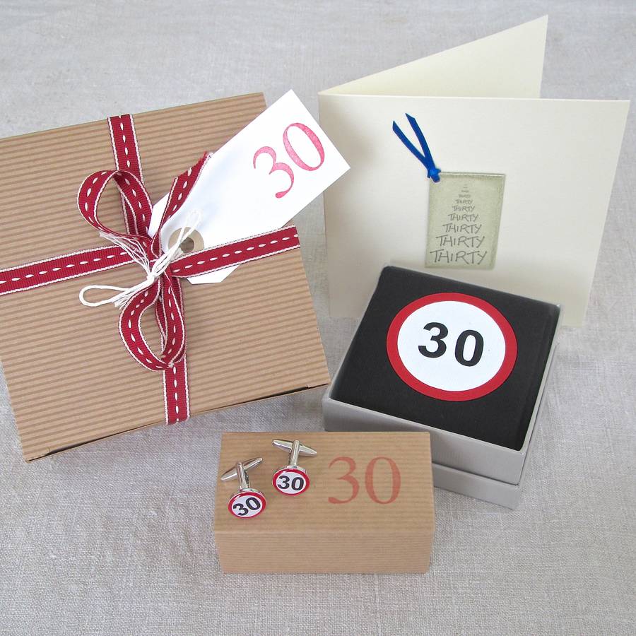 Happy 30th Birthday Filled Gift Box By Chapel Cards