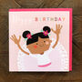 Ballerina Birthday Greetings Card, thumbnail 3 of 4