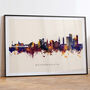 Bournemouth City Skyline Art Print, thumbnail 6 of 12