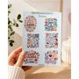 Boho Motivational Floral Sticker Sheet Set, thumbnail 1 of 2