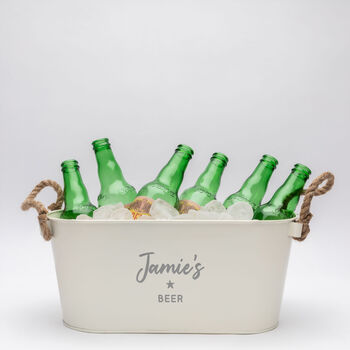 Personalised Metal Ice Bucket For Beer, 4 of 6