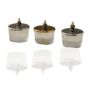 Handmade Set Of Three Lidded Glass Bowls, thumbnail 2 of 2