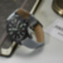 Propulsion Swiss Watch With Pale Grey Strap, thumbnail 4 of 6