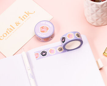 Cute Animal Paw Washi Tape For Scrapbooking, 2 of 4